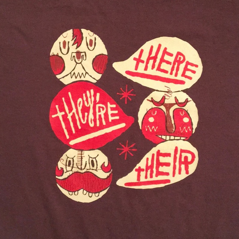 Men’s Threadless Graphic There. They’re. There